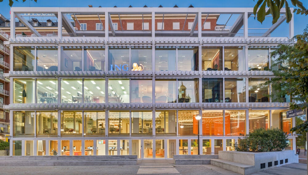 Nueva oficina de ING en la plaza de Colón, Madrid