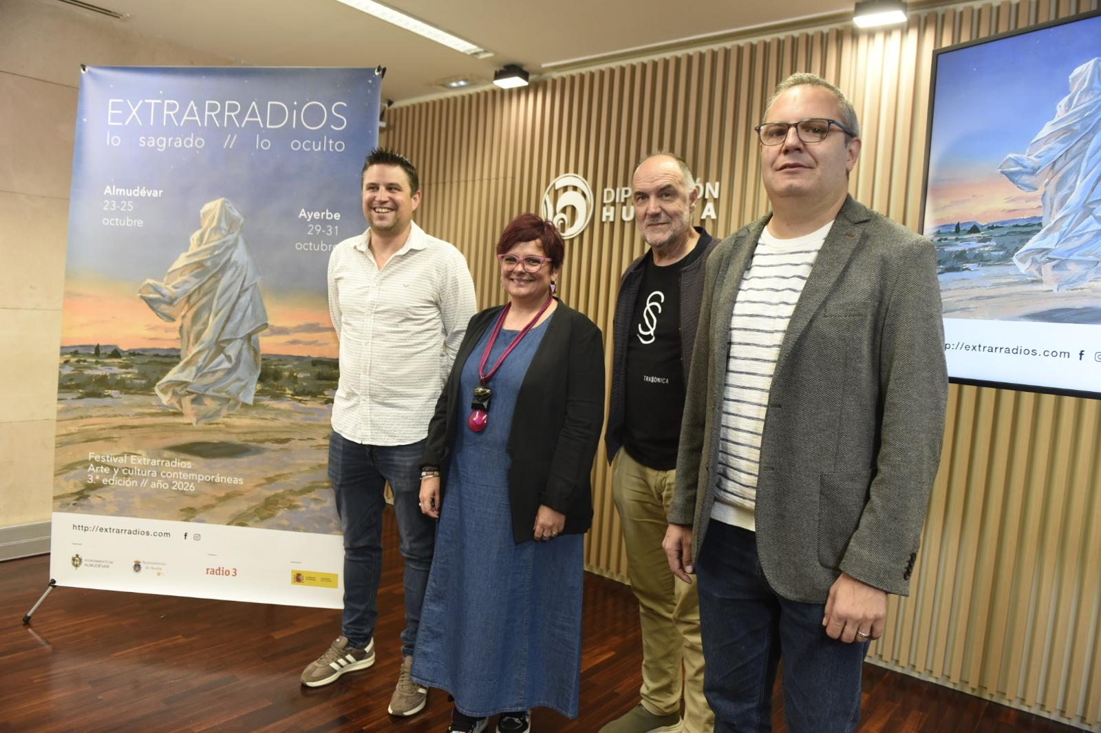 "Lo sagrado y lo oculto", ejes de "Extrarradios" en Almudévar y Ayerbe "Lo sagrado y lo oculto", ejes de "Extrarradios" en Almudévar y Ayerbe