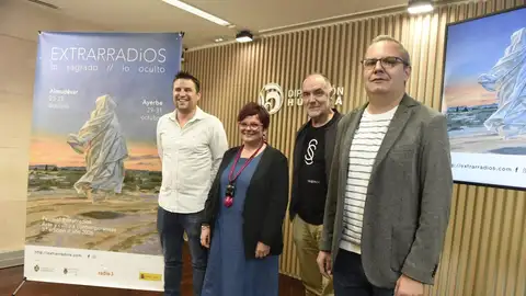 "Lo sagrado y lo oculto", ejes de "Extrarradios" en Almudévar y Ayerbe "Lo sagrado y lo oculto", ejes de "Extrarradios" en Almudévar y Ayerbe