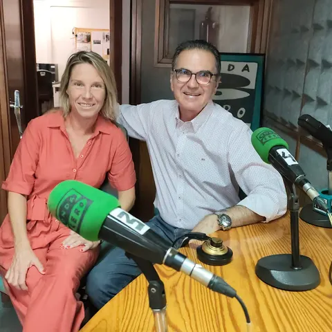 Ana Serapio y Vicent Canals, representantes de Un Mar de Posibilidades