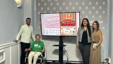 Mérida celebra este sábado la primera Fiesta del Vino Nuevo 'Meditrinalia' Mérida celebra este sábado la primera Fiesta del Vino Nuevo 'Meditrinalia'