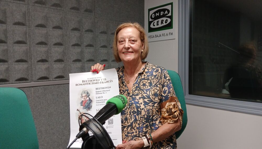 Mamen Mateo, presidenta de la Orquesta Sinfónica de Torrevieja