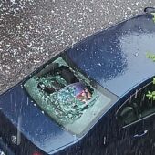Talavera se recupera de la intensa granizada
