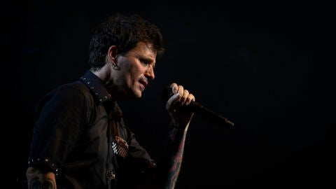Dani Mart&iacute;n, en el concierto del 28 de mayo de 2026 en Par&iacute;s.