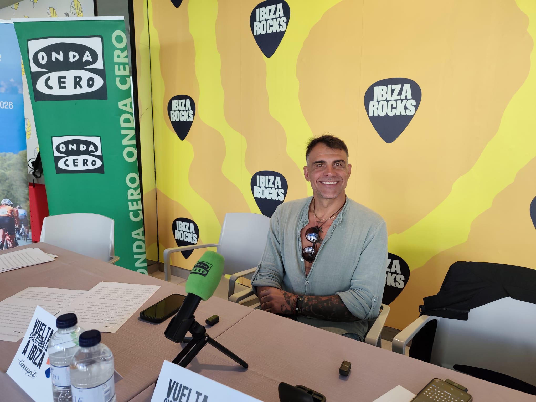 Óscar Pereiro: "Gracias a la Vuelta Cicloturista Ibiza Campagnolo conozco la isla como para ir a cualquier lado sin GPS" Óscar Pereiro: "Gracias a la Vuelta Cicloturista Ibiza Campagnolo conozco la isla como para ir a cualquier lado sin GPS"