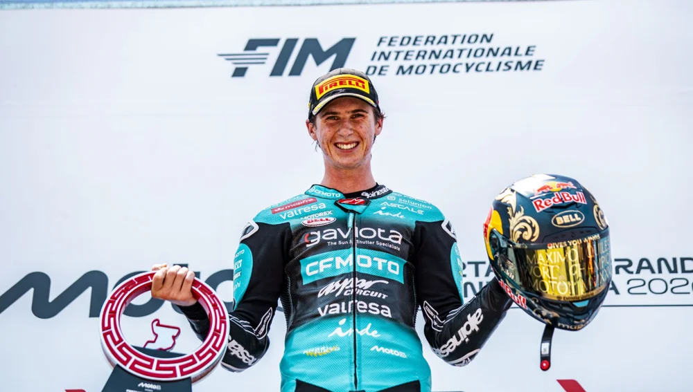 El piloto de Moto3, Máximo Quiles, se corona como campeón del mundo El piloto de Moto3, Máximo Quiles, se corona como campeón del mundo