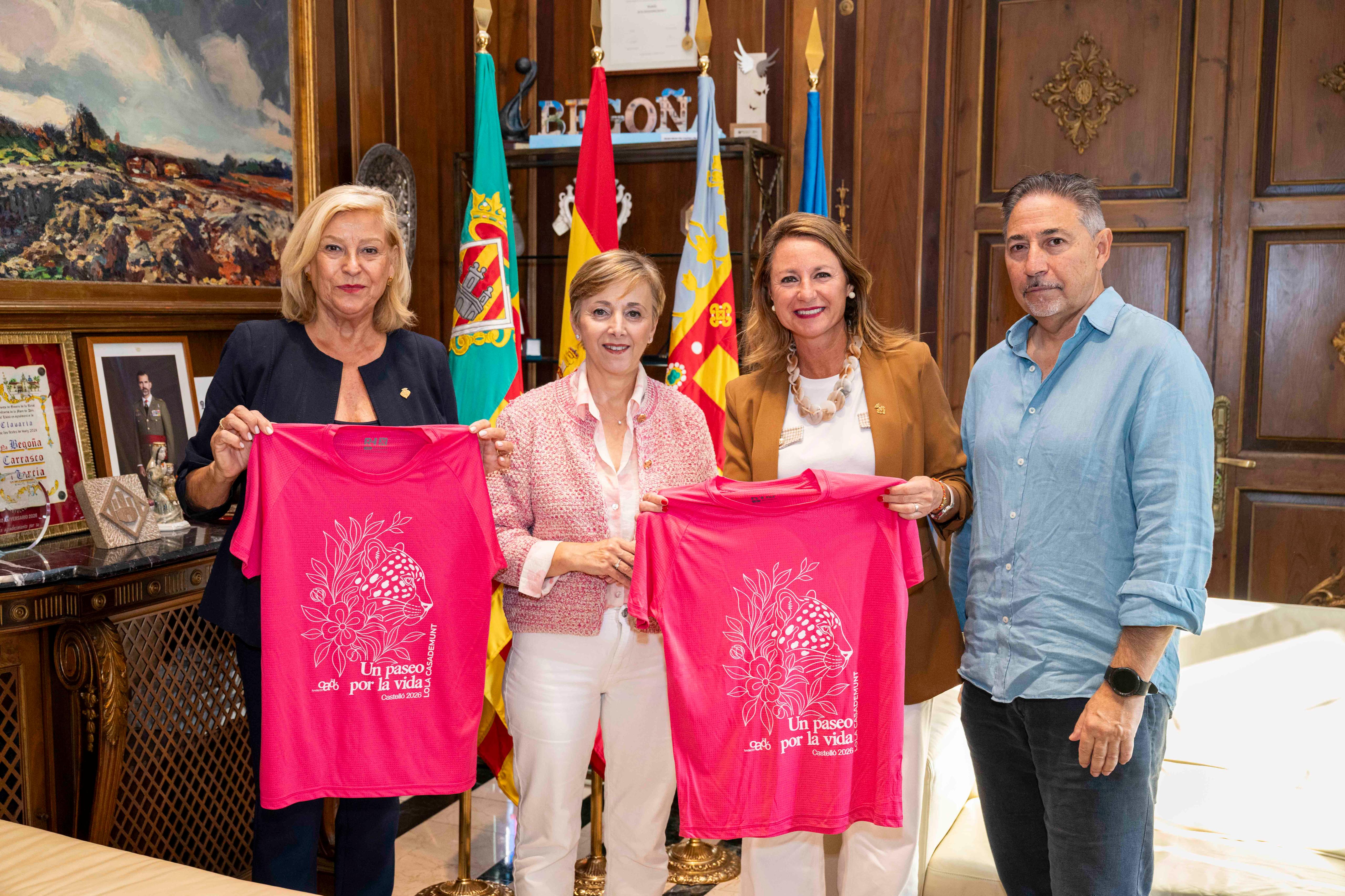 Castellón espera reunir a 5.000 personas en la marcha solidaria contra el cáncer de mama Castellón espera reunir a 5.000 personas en la marcha solidaria contra el cáncer de mama