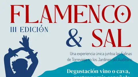 Cartel de la nueva edición de Flamenco & Sal Cartel de la nueva edición de Flamenco & Sal