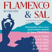 Cartel de la nueva edición de Flamenco & Sal Cartel de la nueva edición de Flamenco & Sal