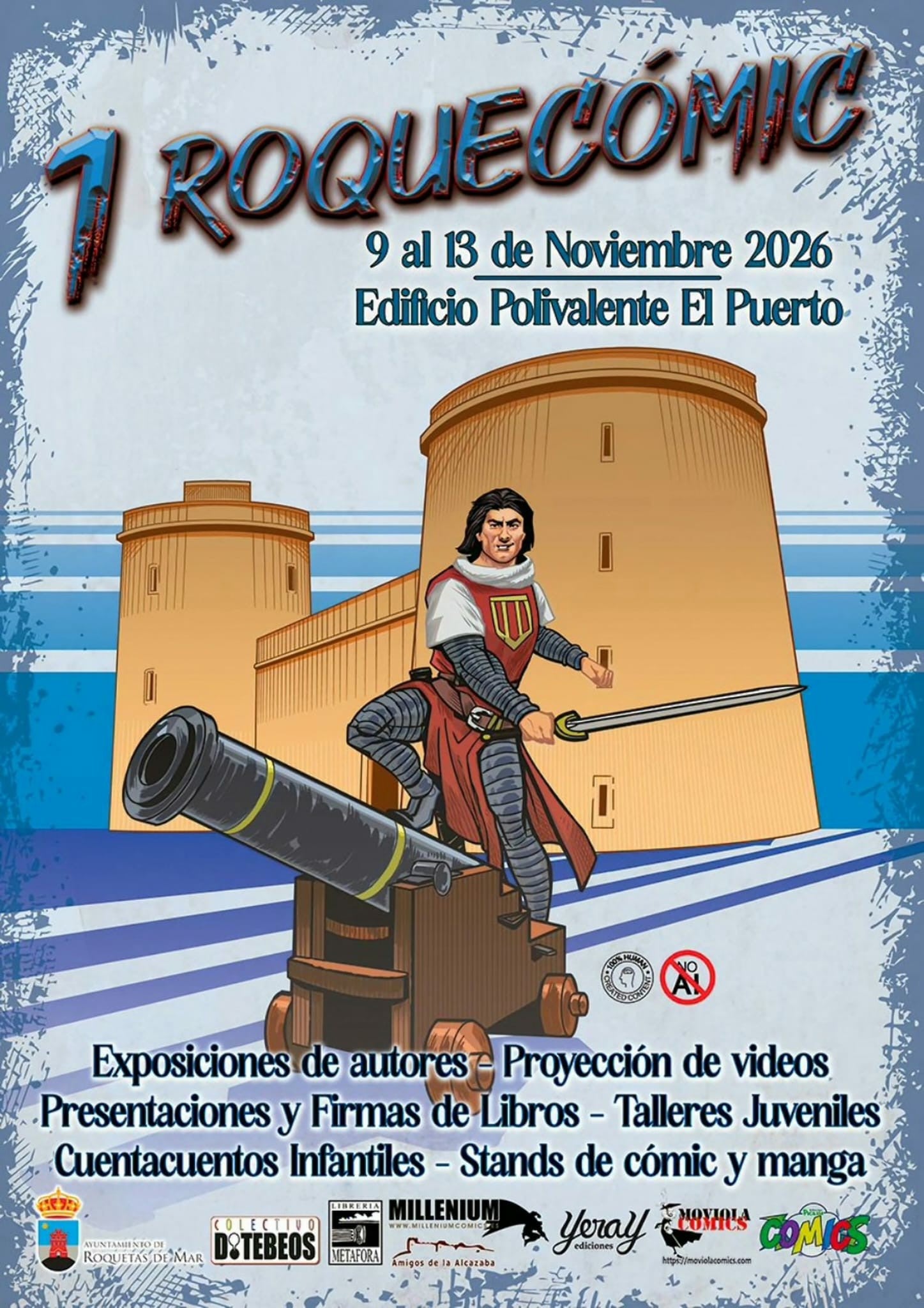 'I Roquecomic', turismo de tebeos en Roquetas de mar 'I Roquecomic', turismo de tebeos en Roquetas de mar