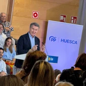 Feijóo garantiza en Huesca una financiación justa para Aragón y su apoyo total al Plan Pirineos Feijóo garantiza en Huesca una financiación justa para Aragón y su apoyo total al Plan Pirineos