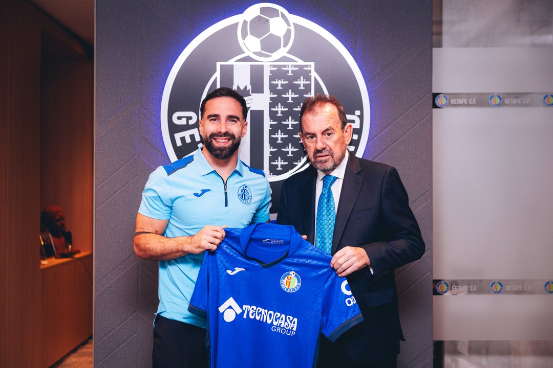 Ya es oficial: Dani Carvajal ficha por el Getafe Ya es oficial: Dani Carvajal ficha por el Getafe