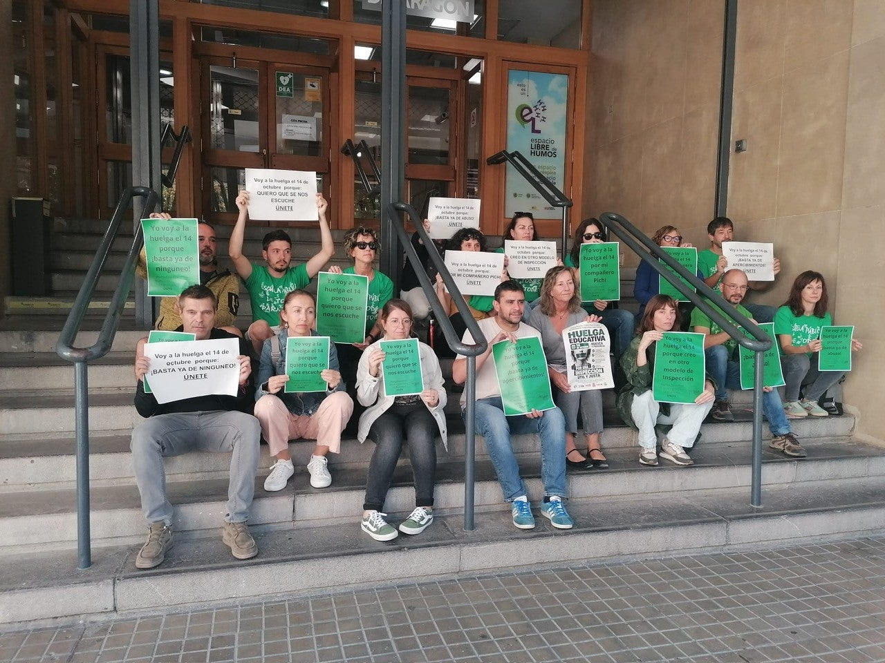 Huesca mantiene la huelga educativa provincial prevista para este miércoles Huesca mantiene la huelga educativa provincial prevista para este miércoles