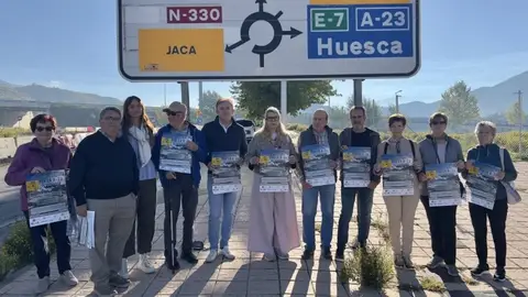 Jacetania, Alto Gállego y Sobrarbe se movilizan para pedir el desbloqueo de la variante de Sabiñánigo Jacetania, Alto Gállego y Sobrarbe se movilizan para pedir el desbloqueo de la variante de Sabiñánigo