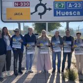 Jacetania, Alto Gállego y Sobrarbe se movilizan para pedir el desbloqueo de la variante de Sabiñánigo