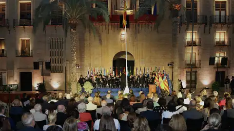 Acto institucional del Día de la Hispanidad de 2026 en Elche. Acto institucional del Día de la Hispanidad de 2026 en Elche.