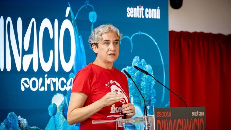 La exalcaldesa de Barcelona, Ada Colau