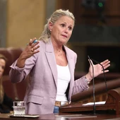 La portavoz de la Ejecutiva Federal del PSOE, Montse Mínguez, durante una sesión plenaria, en el Congreso de los Diputados, a 2 de octubre de 2026, La portavoz de la Ejecutiva Federal del PSOE, Montse Mínguez, durante una sesión plenaria, en el Congreso de los Diputados, a 2 de octubre de 2026,
