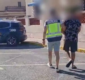 El arrestado en D&eacute;nia 