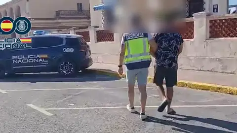 El arrestado en Dénia El arrestado en Dénia