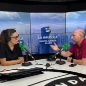 Óscar Vara junto a Marta García Aller