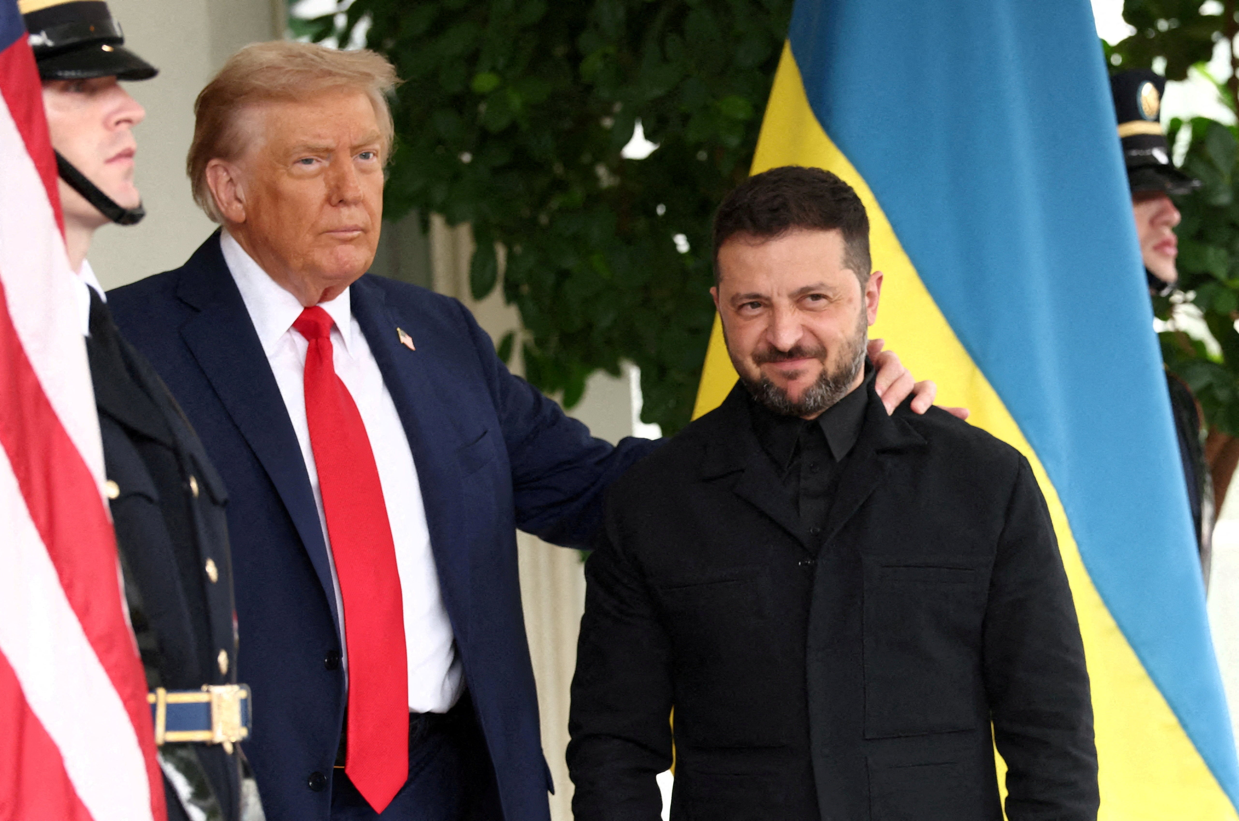 El presidente de Estados Unidos, Donald Trump, y el presidente ucraniano, Volodimir Zelenski, en una imagen de archivo. El presidente de Estados Unidos, Donald Trump, y el presidente ucraniano, Volodimir Zelenski, en una imagen de archivo.