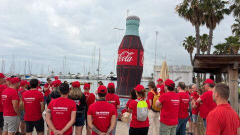 Empleados de Coca-Cola participan en la III Semana del Voluntariado en la Comunidad Valenciana