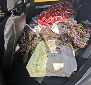 Tres detenidos por el robo de cable de l&iacute;neas telef&oacute;nicas de Mont&aacute;nchez valorado en unos 22.700 euros