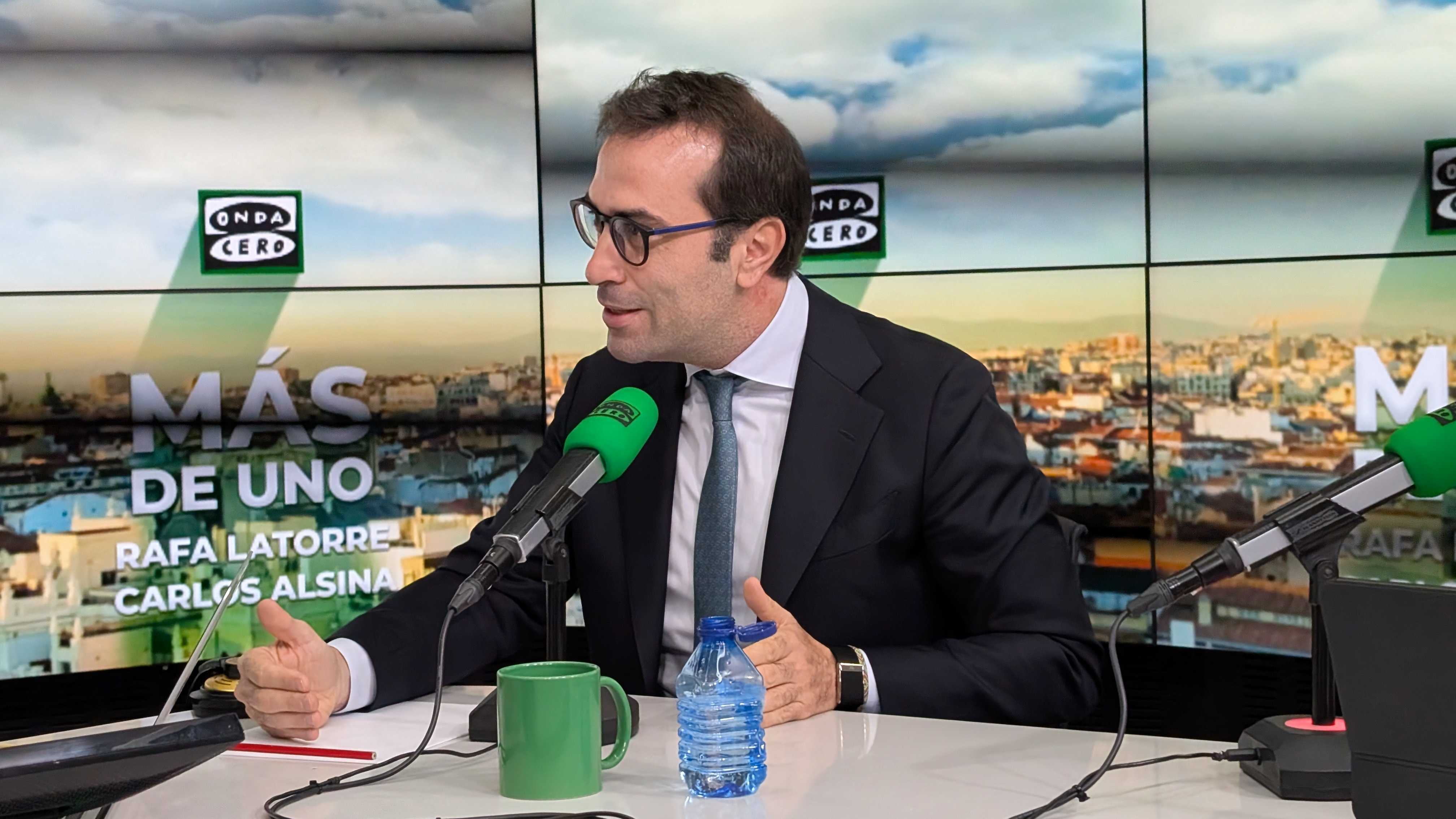Carlos Cuerpo critica el mensaje "alarmista" sobre las pensiones, pero reconoce que habrá "reformas para absorber el gasto del baby boom" Carlos Cuerpo critica el mensaje "alarmista" sobre las pensiones, pero reconoce que habrá "reformas para absorber el gasto del baby boom"