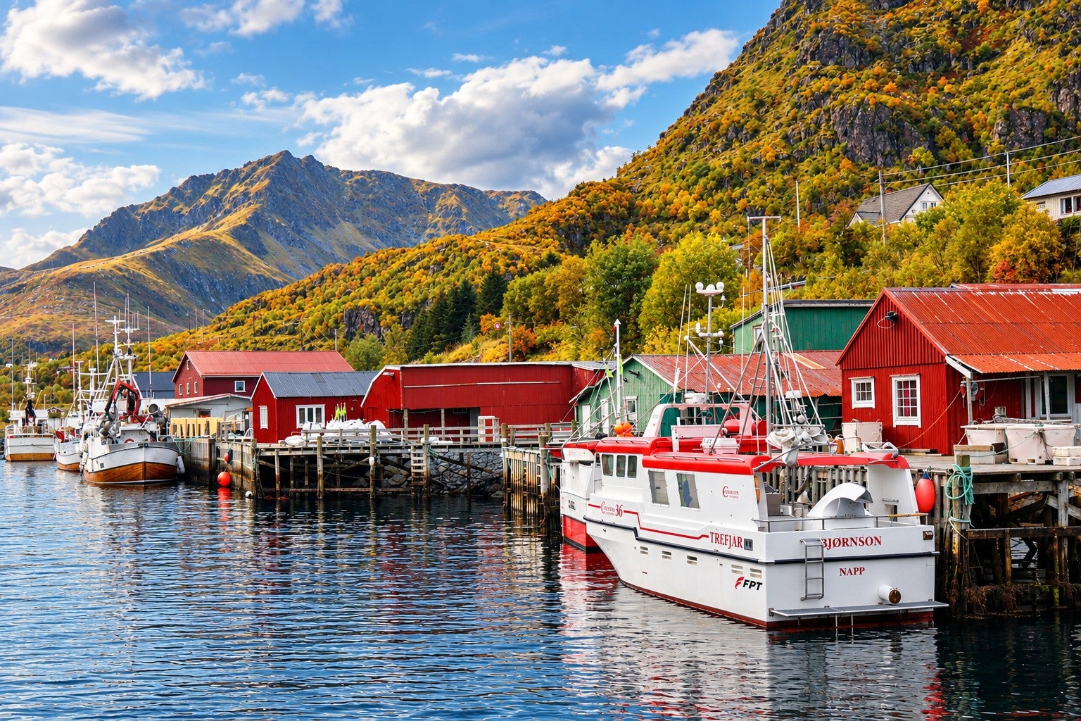 Napp, islas Lofoten, Noruega Napp, islas Lofoten, Noruega