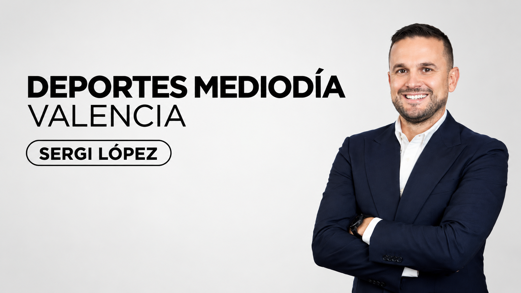 Deportes Mediodia Valencia Sergi Lopez - OCV Deportes Mediodia Valencia Sergi Lopez - OCV