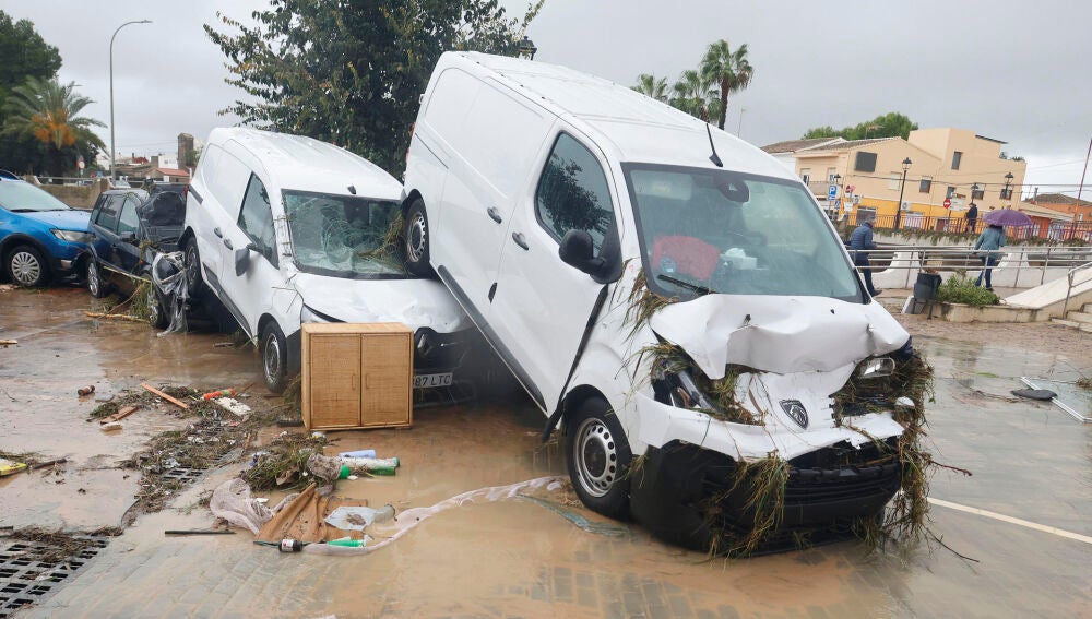 Destrozos provocados por las inundaciones a consecuencia del paso de la dana Adam en la localidad alicantina de Els Poblets