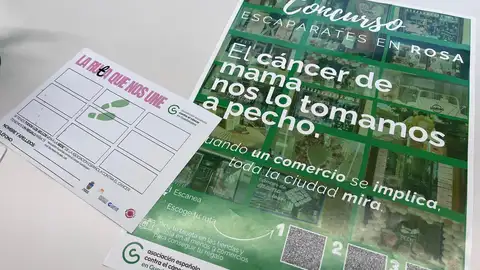 Los comercios de Guadalajara "se lo toman a pecho" en una campaña de prevención del cáncer de mama Los comercios de Guadalajara "se lo toman a pecho" en una campaña de prevención del cáncer de mama