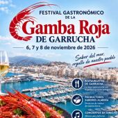 Cartel Festival Gamba Roja de Garrucha 
