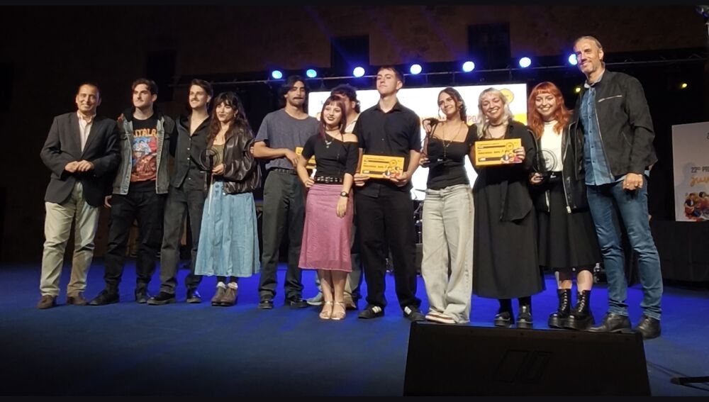 Ganadores de los premios de la Diputación de Alicante en el apartado 'Trabajo Musical Grupo'