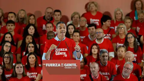 El presidente del Gobierno, Pedro Sánchez, interviene durante la reunión del Comité Federal del PSOE. El presidente del Gobierno, Pedro Sánchez, interviene durante la reunión del Comité Federal del PSOE.