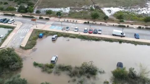 Formentera poco a poco vuelve a la normalidad tras el paso de la Dana Adam
