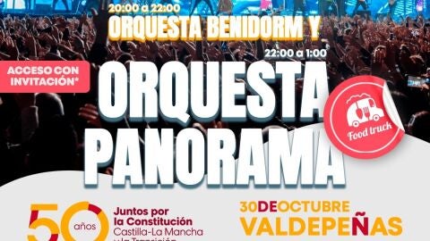 Cartel actividad 50 a&ntilde;os de Transici&oacute;n
