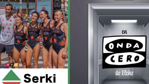 'Sube con Ascensores Serki' LA208 Triatl&oacute;n.