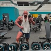 Mateusz Chmura en el gimnasio, en una imagen de su Instagram.