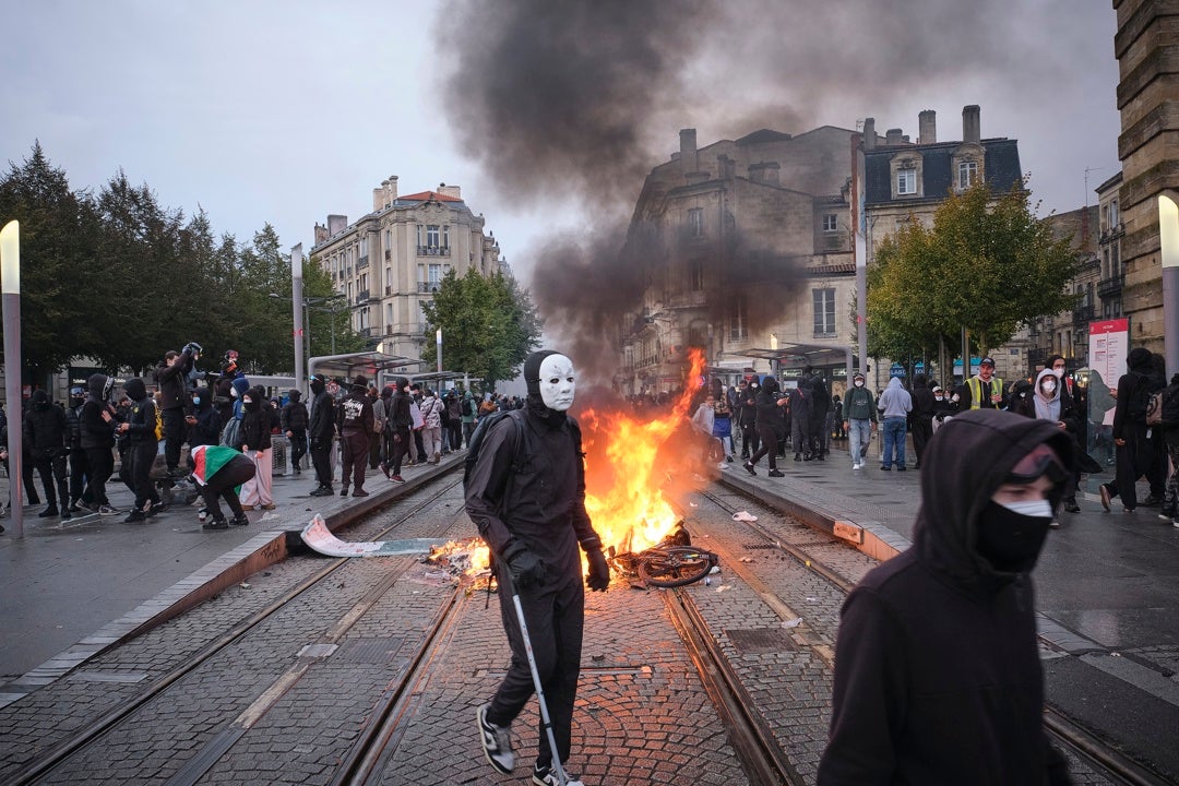 Protestas en Francia Protestas en Francia