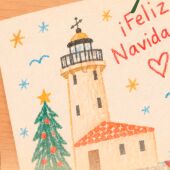 PortCastelló convoca el XIII concurso escolar de dibujo de postales navideñas