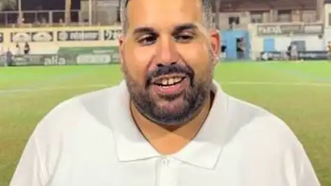 'Chute', entrenador de la UD Pinatar. 'Chute', entrenador de la UD Pinatar.
