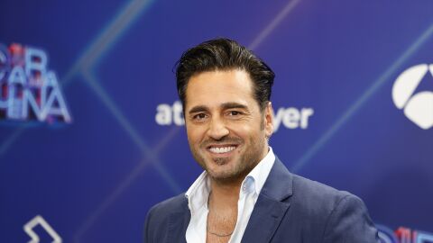 David Bustamante en la presentaci&oacute;n de la una temporada de Tu cara me suena