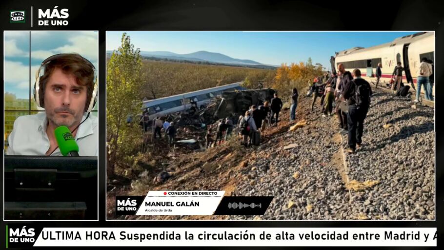 Grave accidente ferroviario: entrevista alcalde Urda
