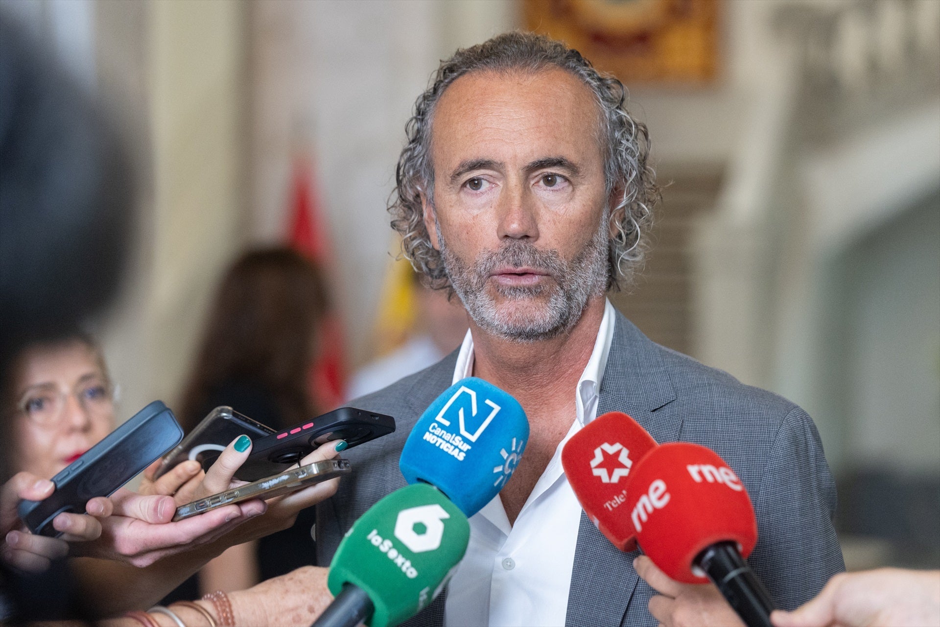 El presidente de la Asociación de Víctimas del Descarrilamiento de Adamuz, Mario Samper El presidente de la Asociación de Víctimas del Descarrilamiento de Adamuz, Mario Samper