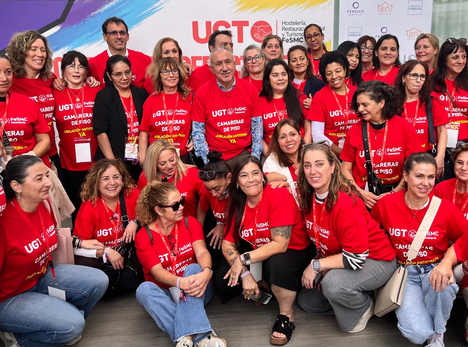 UGT afirma que la jubilación anticipada de las camareras de piso está "muy avanzada" UGT afirma que la jubilación anticipada de las camareras de piso está "muy avanzada"