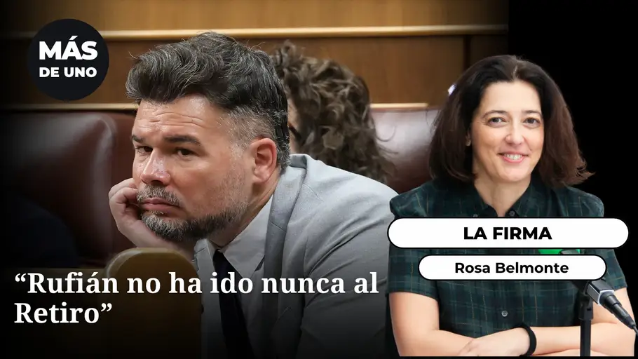 Los miércoles, Belmonte: "Rufián no ha ido nunca al Retiro" Los miércoles, Belmonte: "Rufián no ha ido nunca al Retiro"
