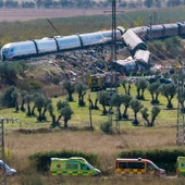Els dos trens accidentats a Toledo Els dos trens accidentats a Toledo