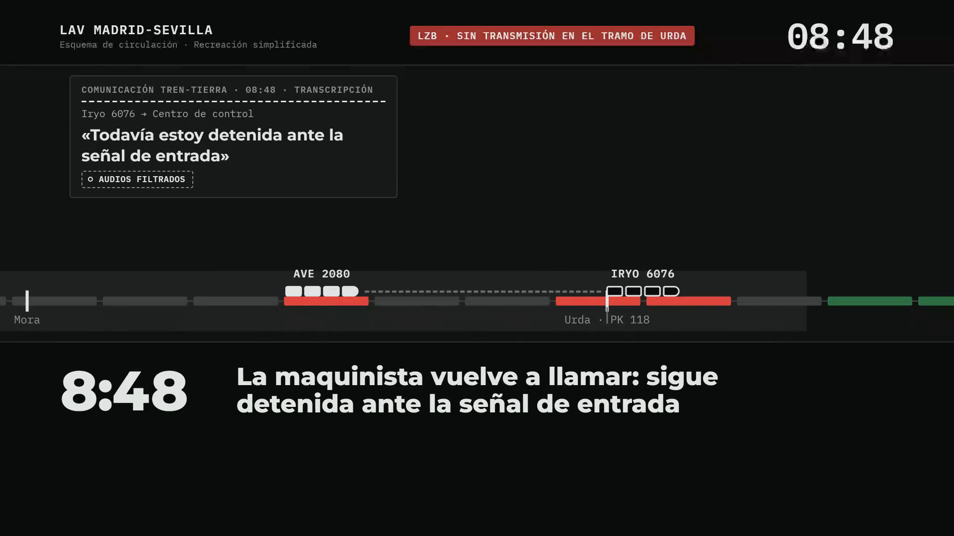 Cronología del choque de dos trenes de alta velocidad en Urda: la cadena de fallos en el sistema que desencadenó la tragedia Cronología del choque de dos trenes de alta velocidad en Urda: la cadena de fallos en el sistema que desencadenó la tragedia